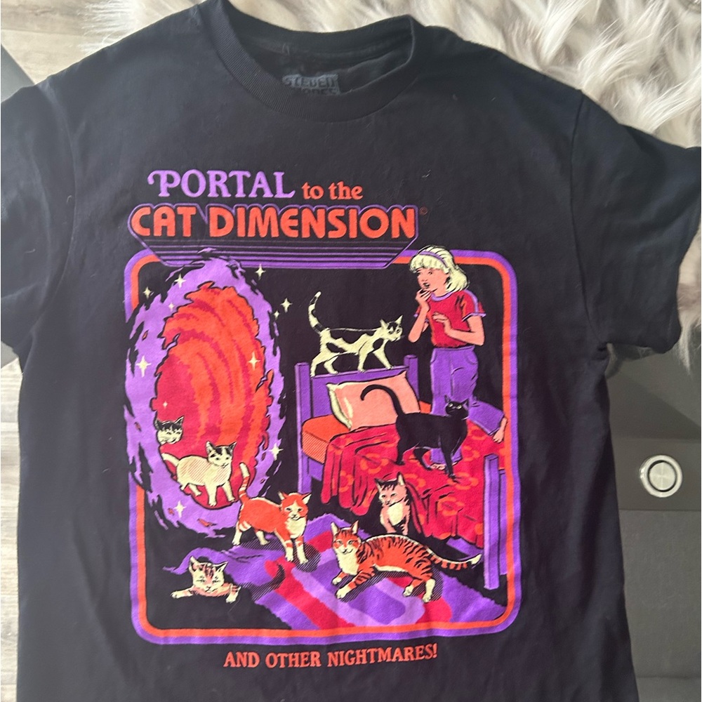 Steven Rhodes Cat Portal Tee